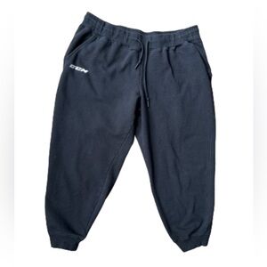 CCM Black Cuffed Joggers